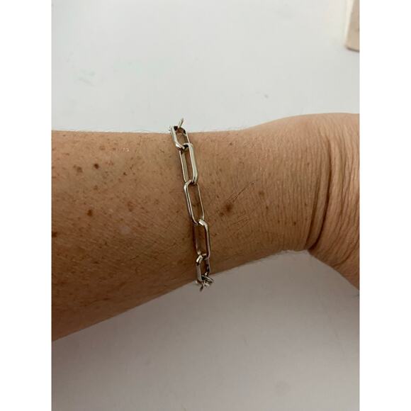 Paperclip chain bracelet - Picture 1 of 3